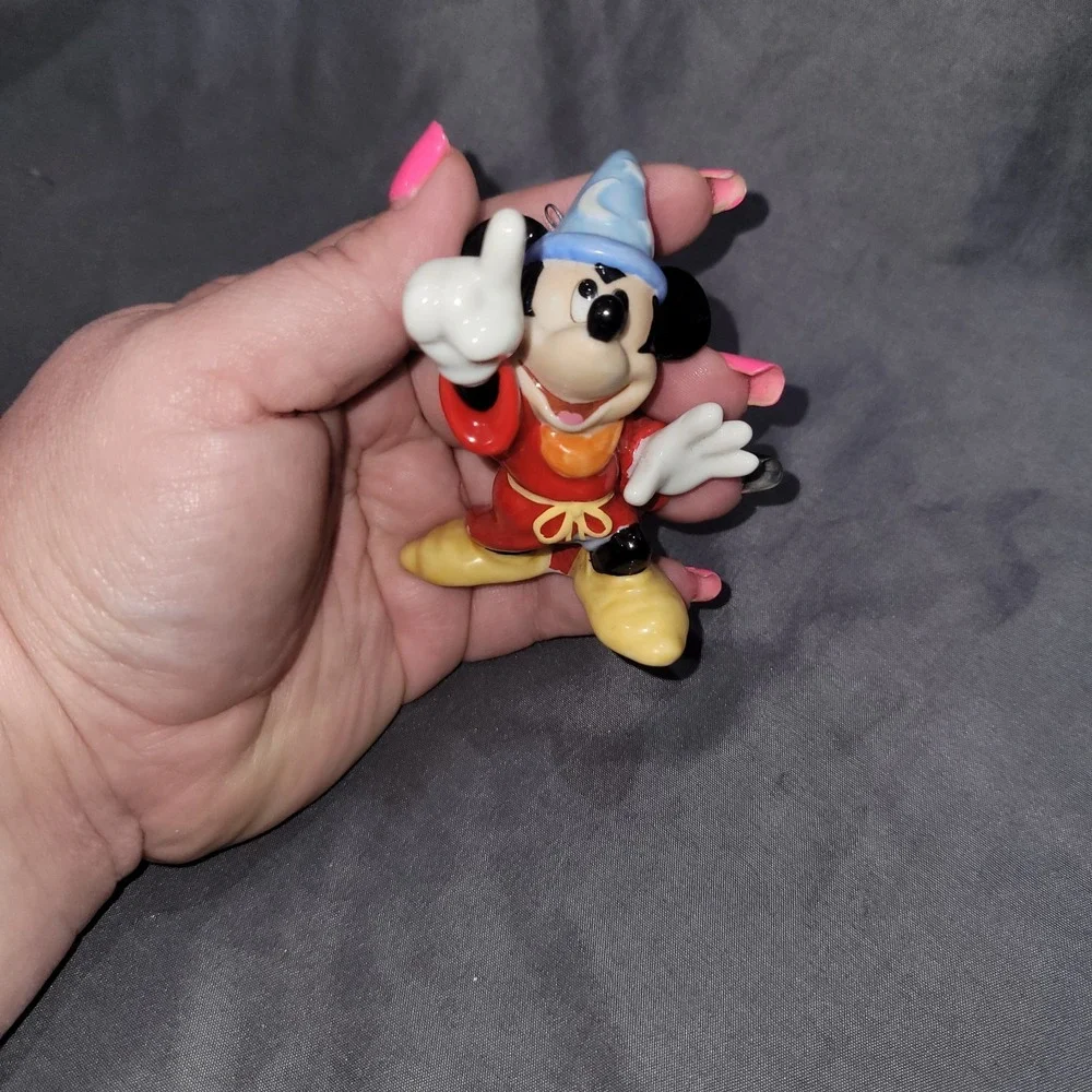 Walt Disney Mickey Mouse Fantasia Sorcerer Ceramic figure